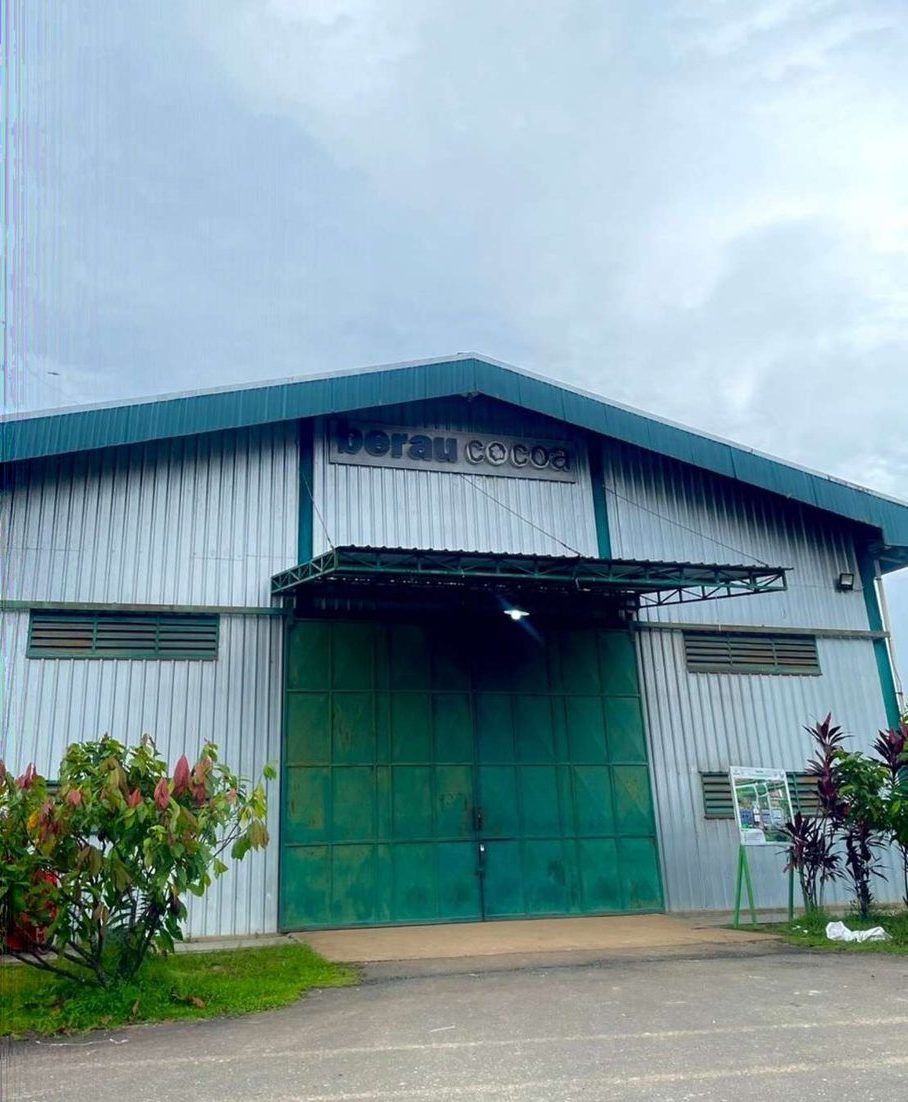 Berau Cocoa warehouse in Berau, East Kalimantan